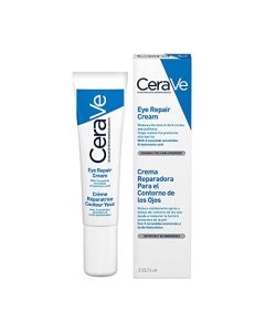 CeraVe Crema Reparadora para el Contorno de Ojos |14gr| Crema hidratante de ojos para bolsas y ojeras | Libre de fragancia