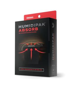 D'Addario. Sistema de deshumidificación para guitarra - Kit Humidipak Absorb - Automatic Humidity Control System - Sistema de control de la humedad bidireccional sin mantenimiento para guitarra