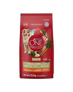 PURINA ONE One Dry Perro - One Adulto Mediano y Grande Carne 12kg