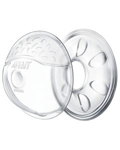 Philips Avent Set de Protectores Mamarios, ultra suaves, absorben el exceso de leche y protegen de irritaciones, juego de 6 piezas, SCF157/02