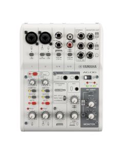 Yamaha AG06MK2 - Mezclador de bucle de transmisión en vivo de 6 canales, interfaz USB con Steinberg Software Suite