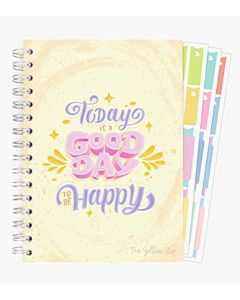 The Yellow Clip - Libreta de Hoja de Puntos Pasta Dura con 160 Páginas. Papel de 120 grs. para Bullet Journal y Notas