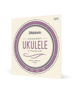 D'Addario EJ87C Titanium Concert Ukulele Strings