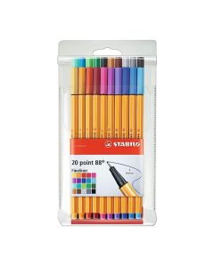 Stabilo Point 88 Cartera de 20 Colores