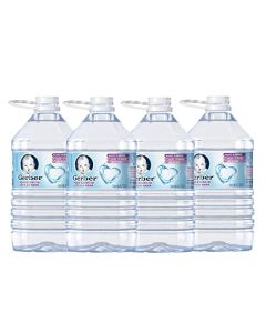 AGUA EMBOTELLADA GERBER NESTLE 4 PIEZAS DE 4 LITROS CADA UNA TOTAL 16 LITROS