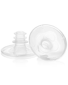 Evenflo Feeding 2 Piece AdvancedFit Flange System with Access to Instructional Video, X-Small, 21.0mm (Pack of 2)