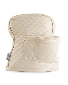 KITCHENAID - Funda mezcladora ajustable con cabezal inclinable y bolsillo de almacenamiento, acolchado 100% algodón, licuado, 14.5 x 18 x 10 pulgadas
