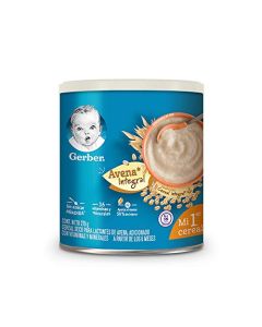 Cereal Infantil Gerber Etapa 1 Avena Integral Lata 270g