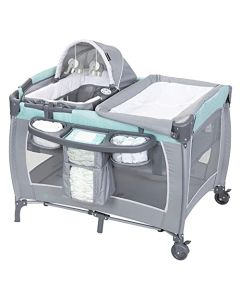 Baby Trend Lil' Snooze Deluxe III, Cozy Mint