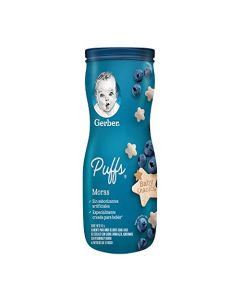 Snacks Gerber Puffs Etapa 3 Moras Bote 42g