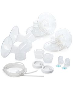Evenflo - Kit de piezas de repuesto para lactancia materna de fuerza hospitalaria avanzada doble eléctrico