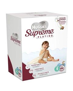Pañales para Niño Etapa 4, Huggies Supreme Platino