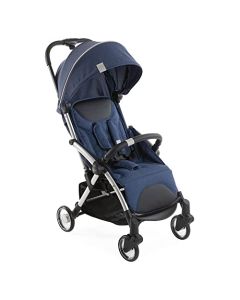 CHICCO, Carriola Autoplegable Goody Plus, Plegado Automático One Touch, Color Indigo