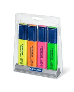 STAEDTLER Textsurfer Classic 364SC4 - Juego de 4 colores