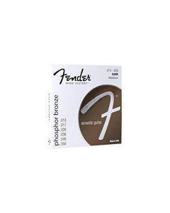 Fender 60M Phos Bronze Ball End 13-56, cuerdas para guitarra acústica