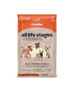 Canidae All Life Stages Dry Dog Food, Chicken, Turkey, Lamb and Fish Meals, 44lbs