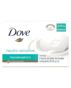 Dove Neutro Sensitive para piel altamente sensible Jabón de tocador compuesto 4x90g