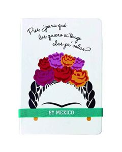 Libreta Rayada Magdalena "la Floreada" BY MEXICO 80 hojas