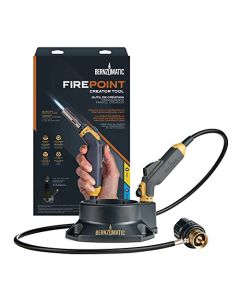 Bernzomatic FirePoint Creator Tool - Antorcha de mano con llama de precisión para uso con Bernzomatic MAP-Pro o combustible propano (Firepoint Tool)