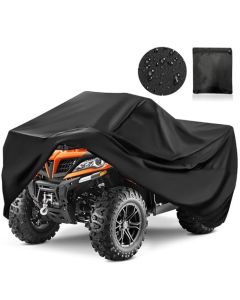 Kayoosi Cubierta ATV, 256 * 110 * 120CM, 210D Oxford, Mayor Dureza, Más Resistente al Desgarro Funda ATV, Impermeable y a Prueba de Polvo, para Suzuki, Polaris, Yamaha, Kawasaki, Honda, Kart etc.
