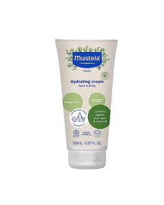 Mustela Certified Organic Hydrating Cream - Natural Body Lotion with Olive Oil, Aloe Vera & Sunflower Oil - For Baby, Kid & Adult - Fragrance Free, EWG Verified & Vegan - 5.07 fl. oz.