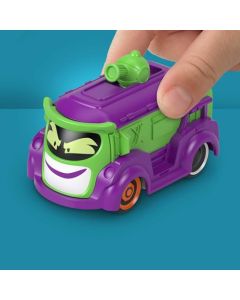 Fisher-Price Batwheels Vehículo de Juguete Paquete de 5 Confetti a Escala 1:55 para niños de 3 años en adelante