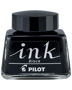 Pilot Ink 30, tinta para pluma fuente, color negro, frasco con 30 ml (11280)