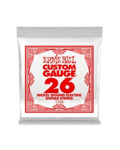Ernie Ball níquel Wound Single Guitarra Cuerdas 3-Pack .026 Gauge 3-Pack