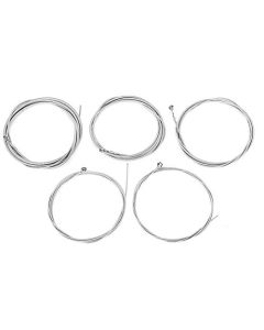 Juego de cuerdas de bajo de 5 cuerdas, 1 mm 1,4 mm 2 mm 2,5 mm 3 mm Accesorio de instrumento de cuerdas duraderas