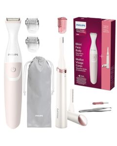 Philips Women's Bikini Trimmer and Precision Trimmer Special Edition Bundle (BRT387/90)