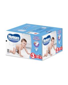 Huggies UltraConfort Pañal Desechable para Bebé, Etapa 3 Niño, Caja con 90 piezas, Ideal para Bebés de 7 a 10 kg