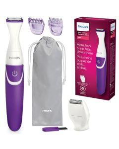 Philips BikiniGenie BRT383/50 - Cortador de bikini inalámbrico para mujer