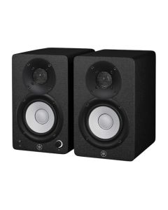 Yamaha HS4 - Monitor de estudio alimentado en negro, par (HS4 B)
