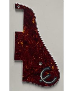 Golpeador para guitarra Epiphone ES-339 Style & E Logo (4 capas de tortuga roja)