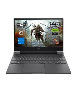 HP Victus 15 Laptop para juegos, pantalla FHD 144Hz de 15.6", AMD Ryzen 5 7535HS, 16GB DDR5 RAM, 1TB PCIe M.2 SSD, NVIDIA GeForce RTX 2050, HDMI, cámara web, Wi-Fi 6, Windows 11 Home, plata