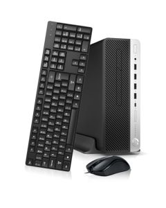 HP ProDesk 600 G4 SFF computadora para el hogar y el negocio negro (Intel i5-8500 de 6 núcleos, 32 GB de RAM, 512 GB PCIe SSD, Intel UHD 630, 2 puertos USB 3.1, 2 puertos de visualización (DP), Win 10