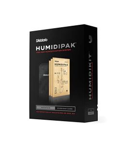 D'Addario Humidificador Guitarra - Humidipak Maintain Kit - Sistema Automático de Control de la Humedad - Sistema de Control de la Humedad de dos vías, sin Mantenimiento, para Guitarras