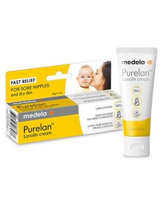 Medela | Crema Lanolina Purelan | Ungüento para Pezones Resecos | Lactancia | Contiene: 1 pieza