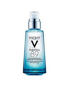 Vichy Minéral 89 - Ácido Hialurónico en suero diario para rostro que fortalece e hidrata la piel para una apariencia sana de la piel, apto para piel sensible