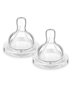 Philips Avent Tetina Anti-Colic de Flujo Espeso, Transparente, 1 Cuenta