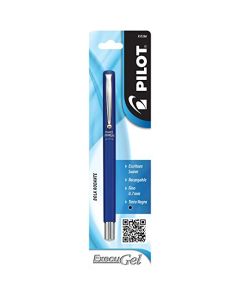 Pilot 35266 Execugel Bolígrafo, Tinta Gel, Usa Repuesto, Blister de 1 Pieza, color Negro