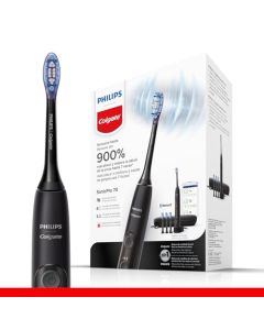 Philips Colgate Cepillo Dental Eléctrico SonicPro 70. Remueve hasta 900% Más Placa y Mejora la Salud de las Encías Hasta 7 Veces. Limpieza Bucal Completa y Personalizada