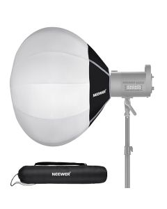 NEEWER - Softbox para Linterna de 65 cm, liberación rápida, difusor de luz de 360°, Caja de luz Bowens, con aleación de Nailon Ligera, para RGB CB60 CB60B CB200B MS60B MS60C MS150B, Luces LED