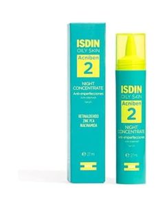 ISDIN Acniben Night Concentrate Antiimperfecciones. Cuidado Diario Facial de las Pieles Grasas o con Tendencia Acneica, 27ml