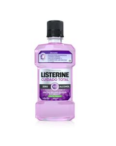 Enjuague Bucal Listerine Cuidado Total Zero Alcohol 500 ml