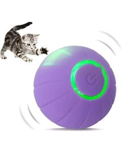 KKX Juguetes para Gatos Bola de Gato Interactiva Inteligente,Pelota de Juguete Interactivo para Gatos, Bola Inteligente Recargable por USB