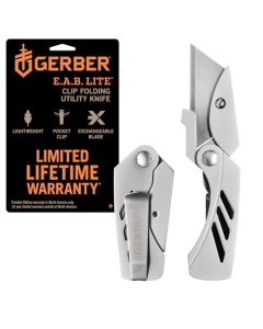 Gerber EAB Lite - Cuchillo de bolsillo (31 – 000345), color blanco