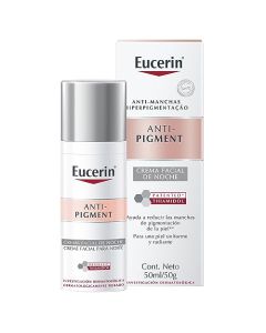 Eucerin Crema facial hidratante noche anti manchas Anti Pigment, 50ml