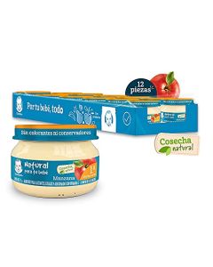 Papilla Gerber Cosecha Natural Etapa 1 Manzana 70g Paquete 12