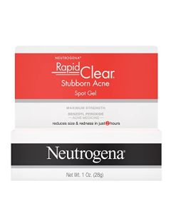 Neutrogena - Gel para manchas de acné Rapid Clear Stubborn, 1 onza